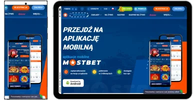 APK MostBet na Androidzie