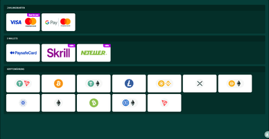 Einzahlungsmethoden spin better