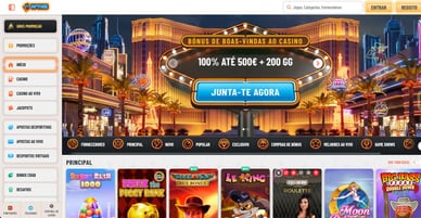 o mais recente casino Wyns