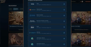 Gewinnauszahlung Wonder Luck Casino