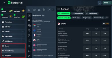 BetPortal Casino Sportwetten