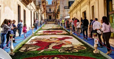 Foto dell’Infiorata di Noto