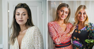 Pernilla Wahlgren och Bianca Ingrosso tillsammans