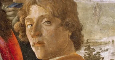 Presunto autoritratto di Botticelli Sandro Botticelli autoritratto