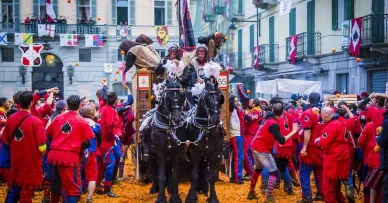 Carnevale di Ivrea arance