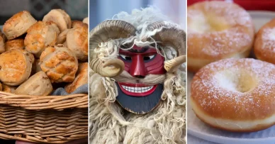 A fesztivál gasztronómiai hagyományai Mohácsi Busójárás A farsangi fánk