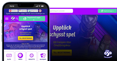 PlayOJOs officiella webbplats med freespins-bonus