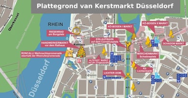 kerstmarkt düsseldorf plattegrond