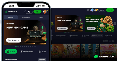 Spinolocos officiella webbplats. Recension av Znaki FM