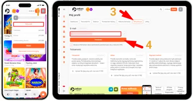 Proces weryfikacji konta Weryfikacja konta w Pelican Kasyno