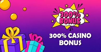 Wie funktioniert der 300 % Bonus?