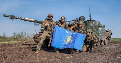 Бійці 47-ї окремої механізованої бригади “Маґура” 