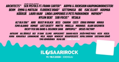 ilosaarirock ohjelma