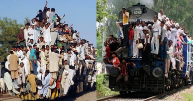 Ілюстративне фото індійської залізниці