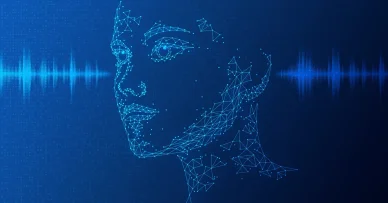 Voice AI concept.