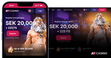 Officiell NV Casino-webbplats. Recension från Znaki FM