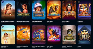 Ägyptische Spielautomaten 