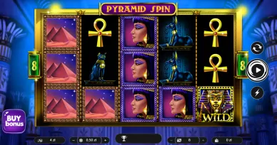 Pyramid Spin w Gratowin Casino Pyramid Spin