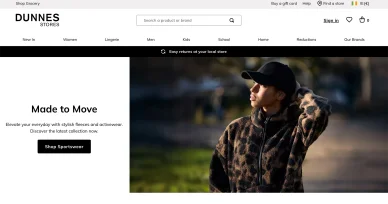 Dunnes Stores website.