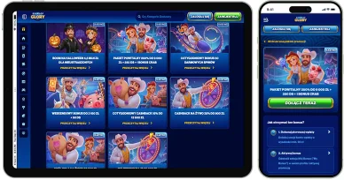 Kasynowe bonusy w  w Spins of Glory Casino