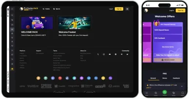 Bonusy powitalne w FortuneJack Kasino Bonusy powitalne w kasynie