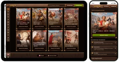 Lanista — kasynowe bonusy