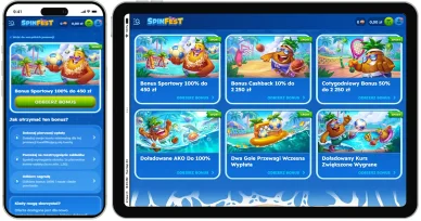 Bonusy sportowe Spinfest Kasino Sportowe bonusy