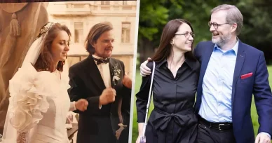 Petr Fiala a jeho manželka Jana Fialová