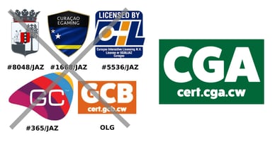 Curacao casino licenties