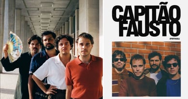 Capitão Fausto – banda masculina de rock