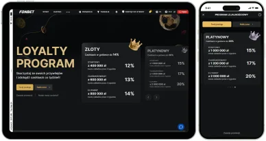 Fonbet kasino — program lojalnościowy Program lojalnościowy