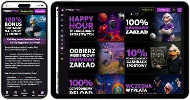 Sportowe bonusy w Freespinz kasyno
