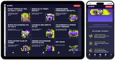 Kasynowe bonusy w Opabet Casino