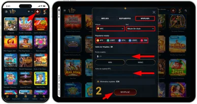 Jak wypłacić środki z vip casino