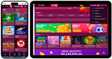 Jak złożyć depozyt w kasynie Depozyt w kasynie LetsJackpot