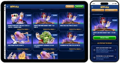 Kasynowe bonusy w WinGaga Casino