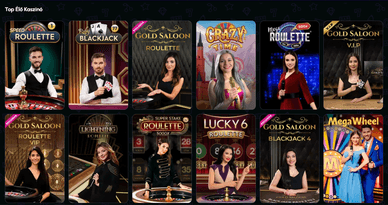 Novajackpot élő kaszinó