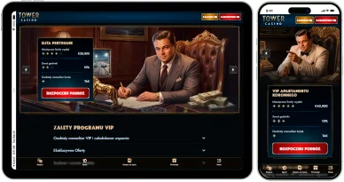 Poziomy VIP Tower Casino Online — program VIP