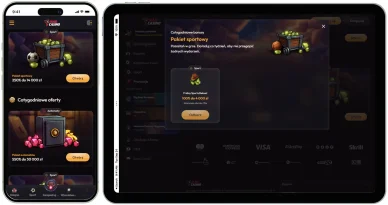 Pakiet sportowy Pakiet sportowy w MadCasino online