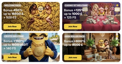 bananzia bonuses