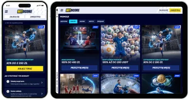 BetScore Casino Online — sportowe bonusy