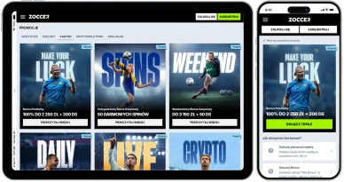 Zoccer — kasynowe bonusy