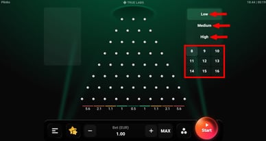 plinko krypto kasino
