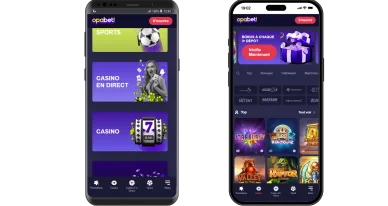 Version mobile fluide d’Opabet Casino.