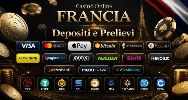 Metodi di deposito e prelievo Metodi di pagamento più diffusi