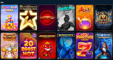 Wonderluck  5 népszerű nyerőgépet 