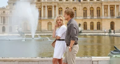 Scène de film tournée près du Musée Rodin Paris.