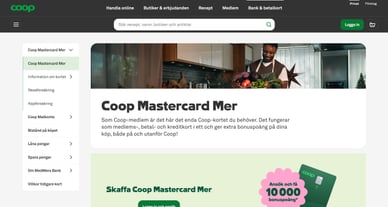 Coop Mastercard Mer