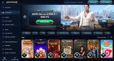 Millioner Casino ohne LUGAS