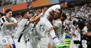 نادي العين يحتفل بلقب دوري أبطال آسيا